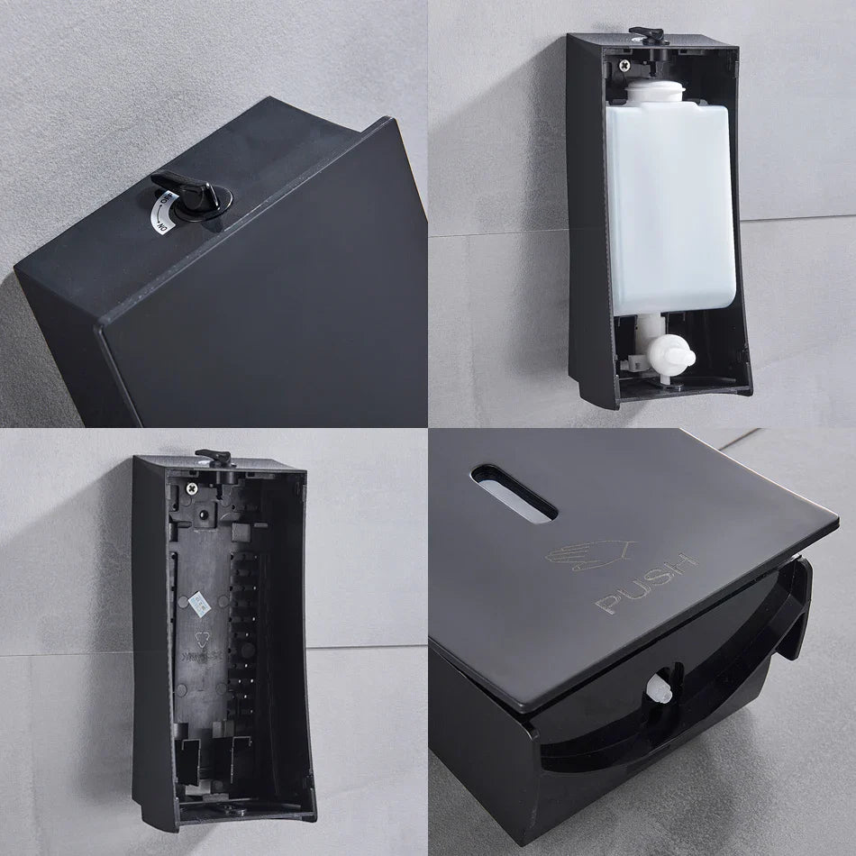 Afralia™ 450ml Wall-Mounted Soap Dispenser for Kitchen & Bathroom