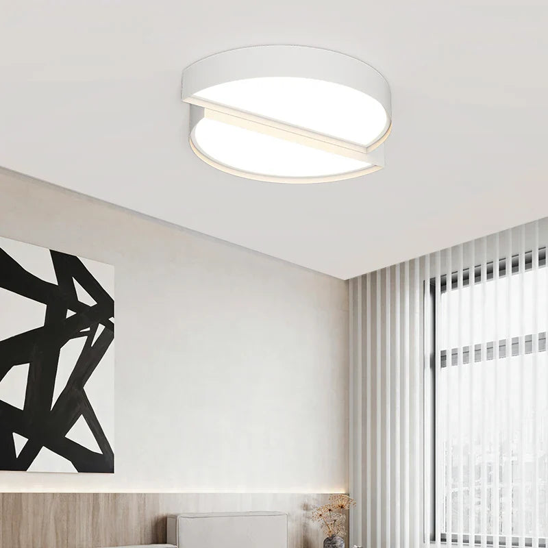 Afralia™ White Painted Chandeliers for Bedroom & Kitchen Indoor Lighting Fixture Luminaria
