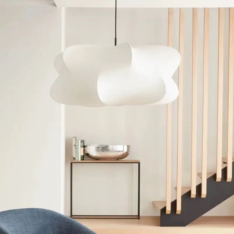 Afralia™ Silk Pendant Lamp: Nordic Minimalist Cirrus Pendant Light for Living Room, Bedroom