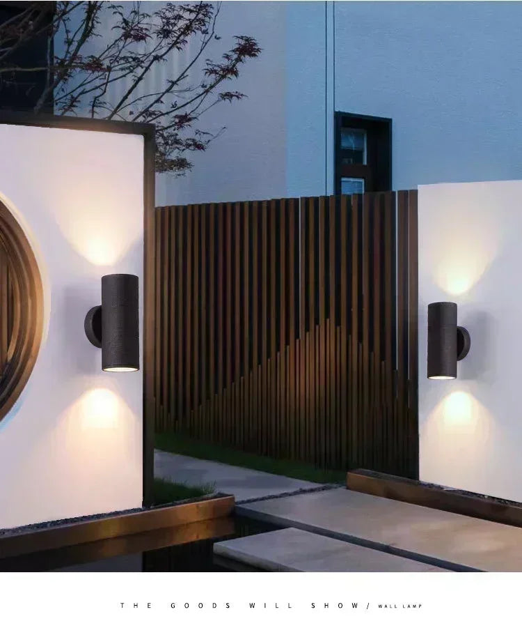 Afralia™ LED Outdoor Wall Lamp Waterproof Porch Light