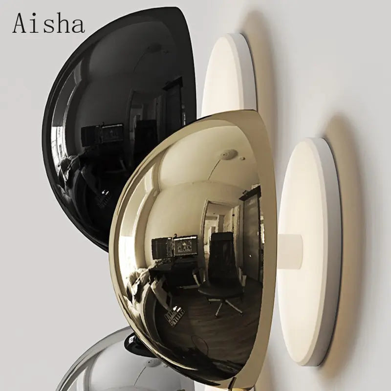 Afralia™ LED Scandinavian Sconce Wall Lamp for Modern Medieval Interior Decor