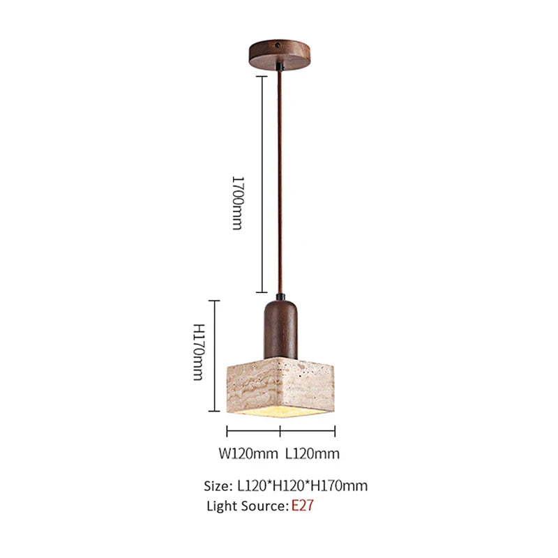 Afralia™ Modern Minimalist Bedroom Chandelier: Wabi Sabi Style Home Décor Pendent Lamp