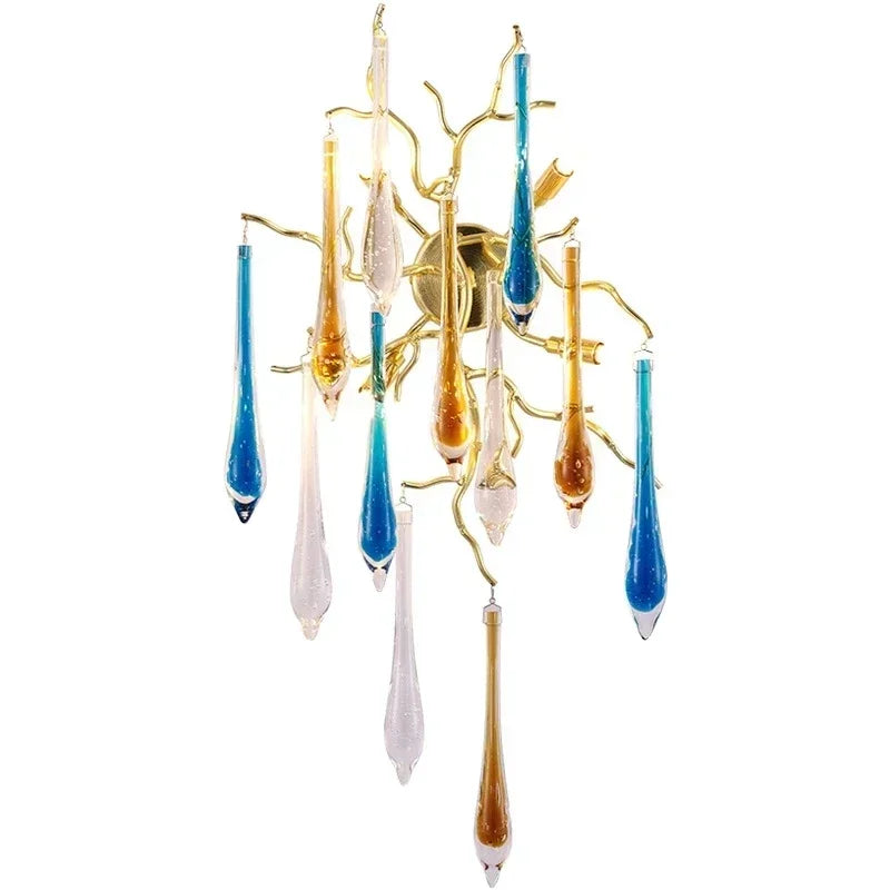 Afralia™ Nordic Luxury Crystal Ceiling Chandelier for Living Room, Bedroom, and Restaurant