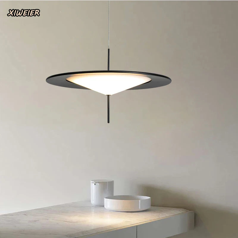 Afralia™ Designer UFO Chandelier 10W Modern Indoor Living Room Lamp