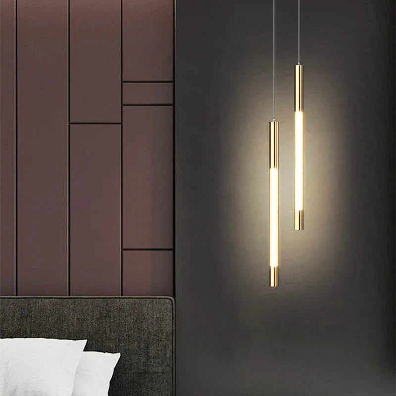 Afralia™ Nordic LED Pendant Lights for Home Bedroom and Living Dining Room