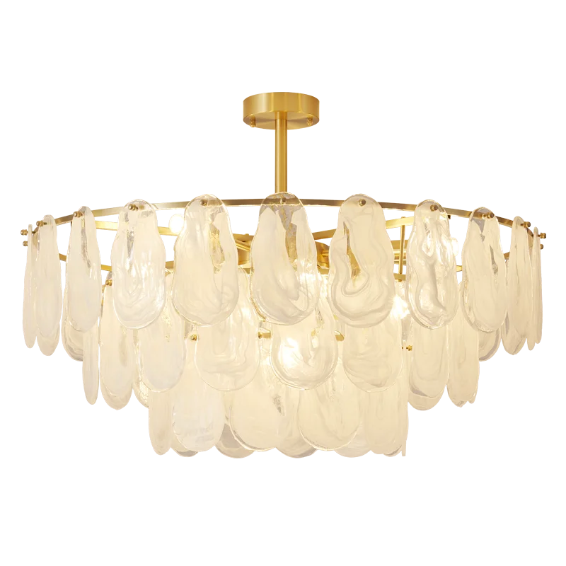 Afralia™ Crystal Chandelier: Modern Brass Luxury for Living Room & Bedroom