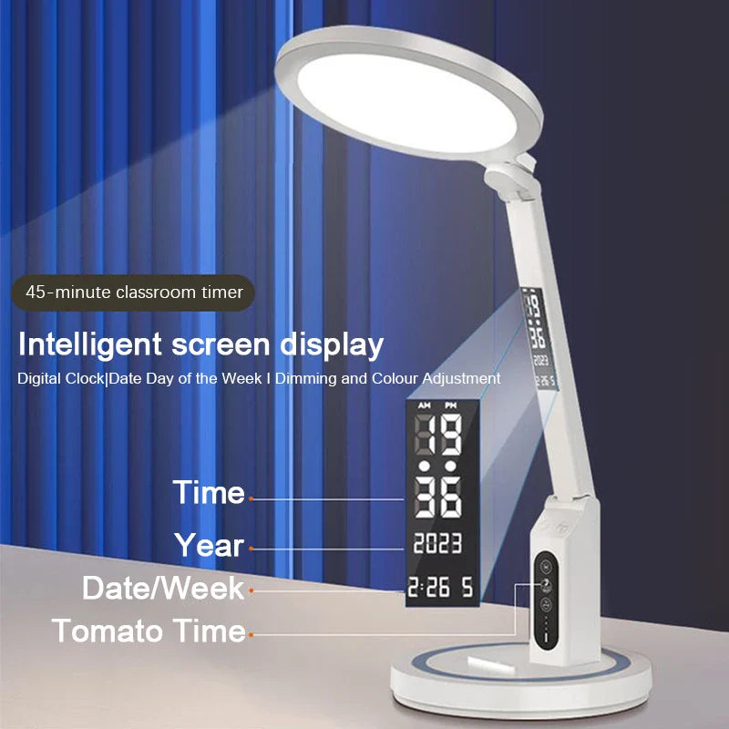 Afralia™ LED Desk Lamp: Dimmable, Portable, Eye-Friendly Night Light