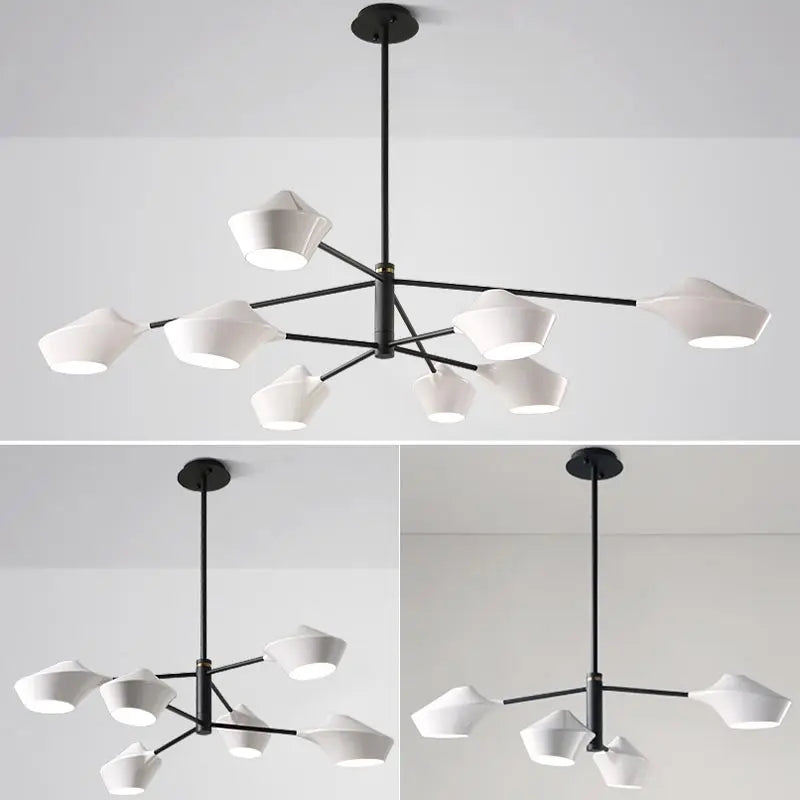 Afralia™ Modern LED Chandelier: Nordic Design Ceiling Light for Bedroom, Living Room, Kitchen, Dining Room