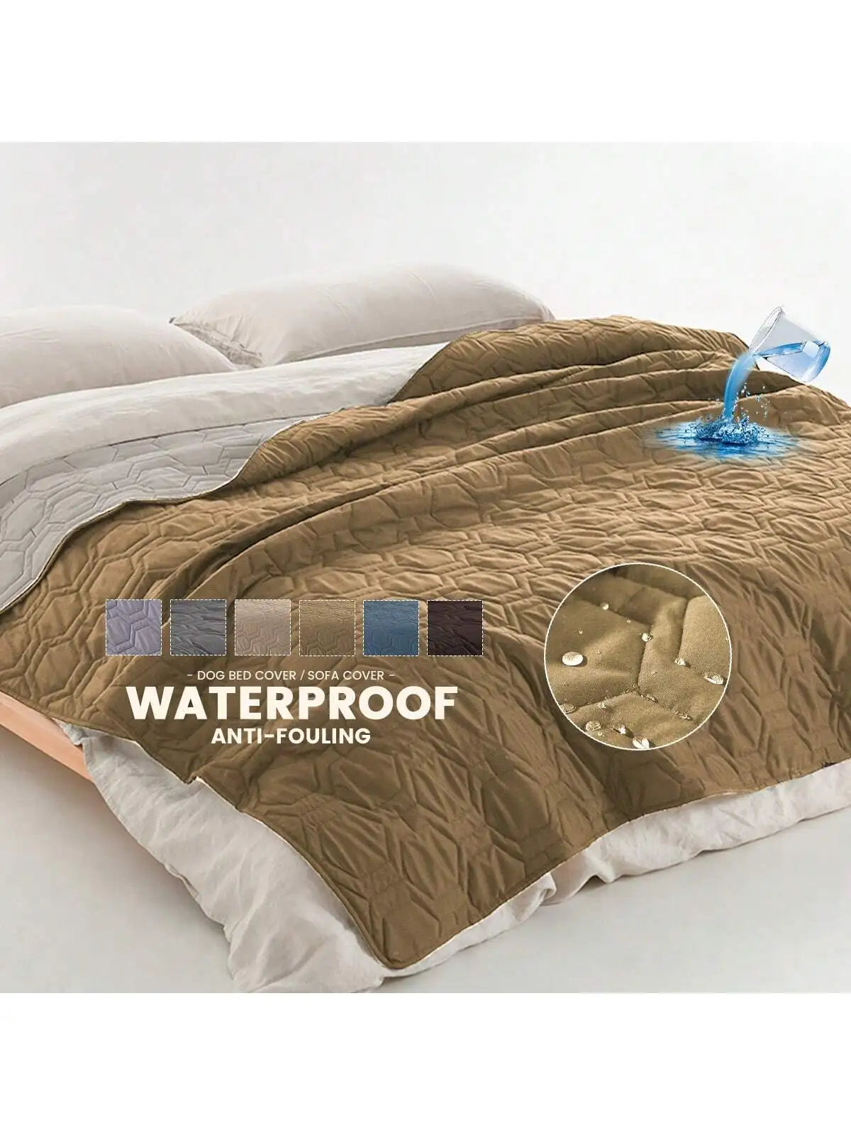 Afralia™ Pet Blanket Sofa Bed Cover & Mat for Cats Dogs - Waterproof Furniture Protector