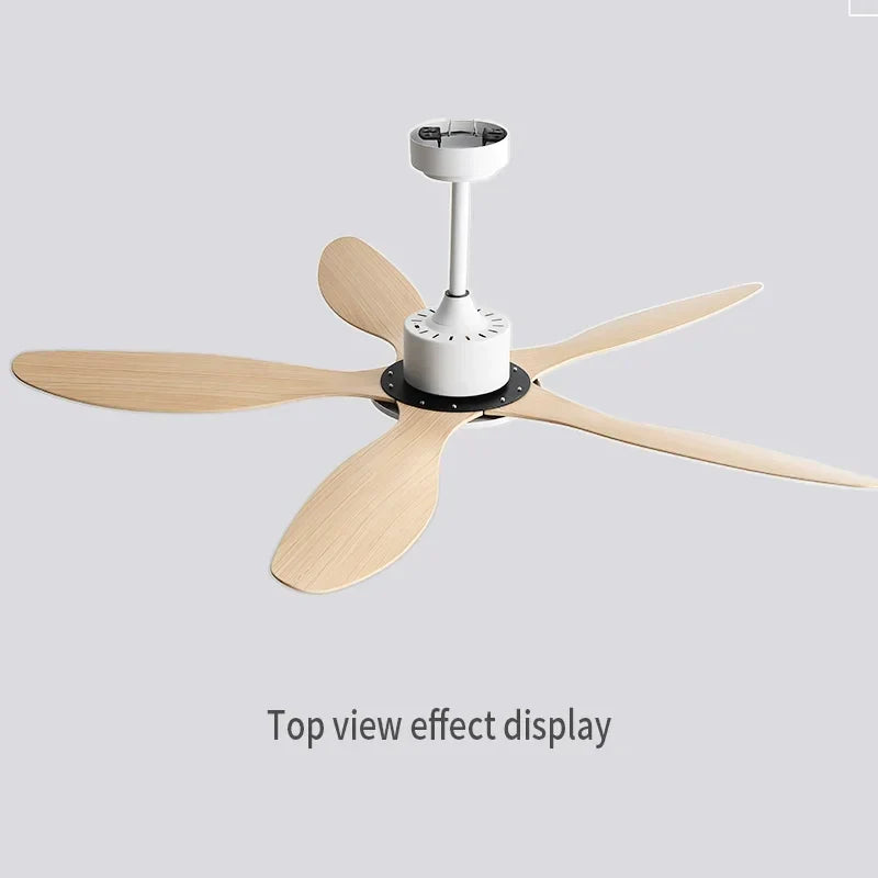 Afralia™ 42" Black Industrial Style Ceiling Fan with Remote Control