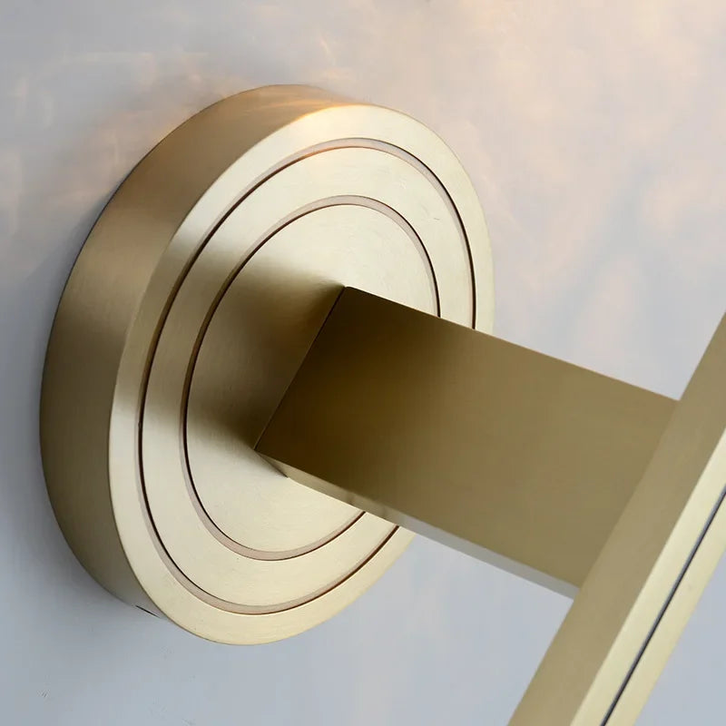 Afralia™ Crystal Copper Wall Lamp for Luxe Home Decor