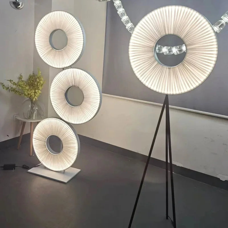 Afralia™ Donut LED Pendant Light - Modern Minimalist Round Lamp for Bedroom Decor