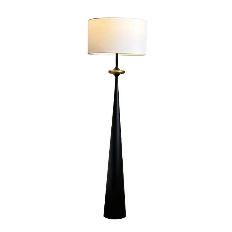 Afralia™ Minimalist Wood Floor Lamp for Living Room - Large Vertical Light