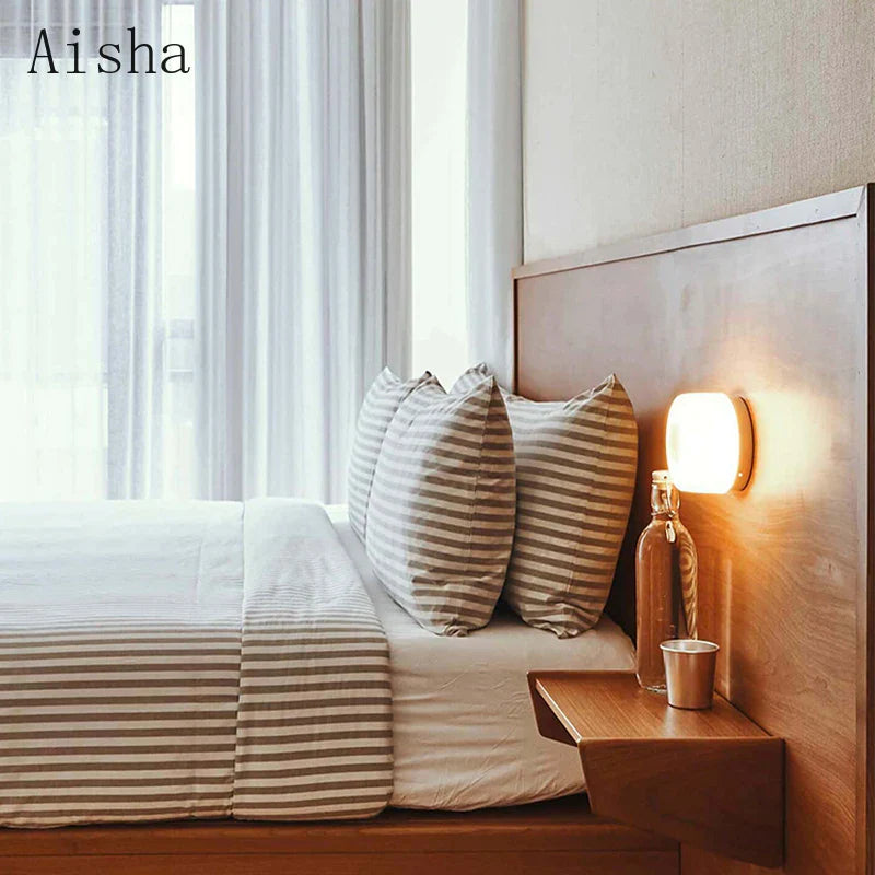 Afralia™ Glass LED Wall Sconce for Bedroom, Bathroom, and Mirror - Nordic Danish Home Interior Lighting