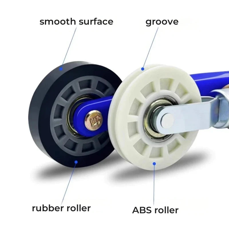 Afralia™ LED Strip Light Installation Tool for Rubber Wheel Handle Roller & Aluminum Profile