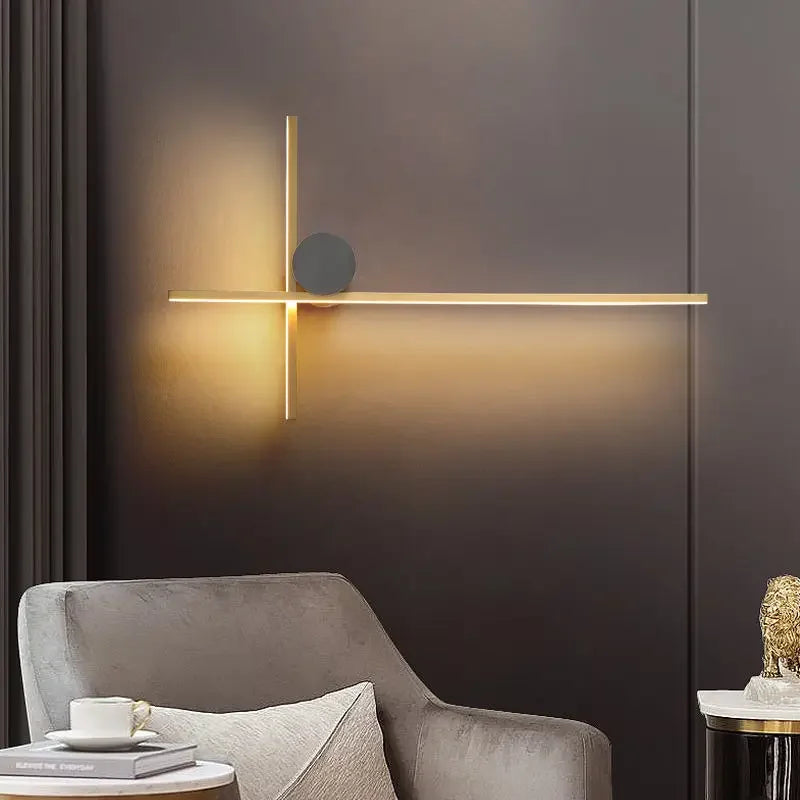 Afralia™ Modern LED Wall Light 900mm Soft Light Wall Lamp Indoor Lighting