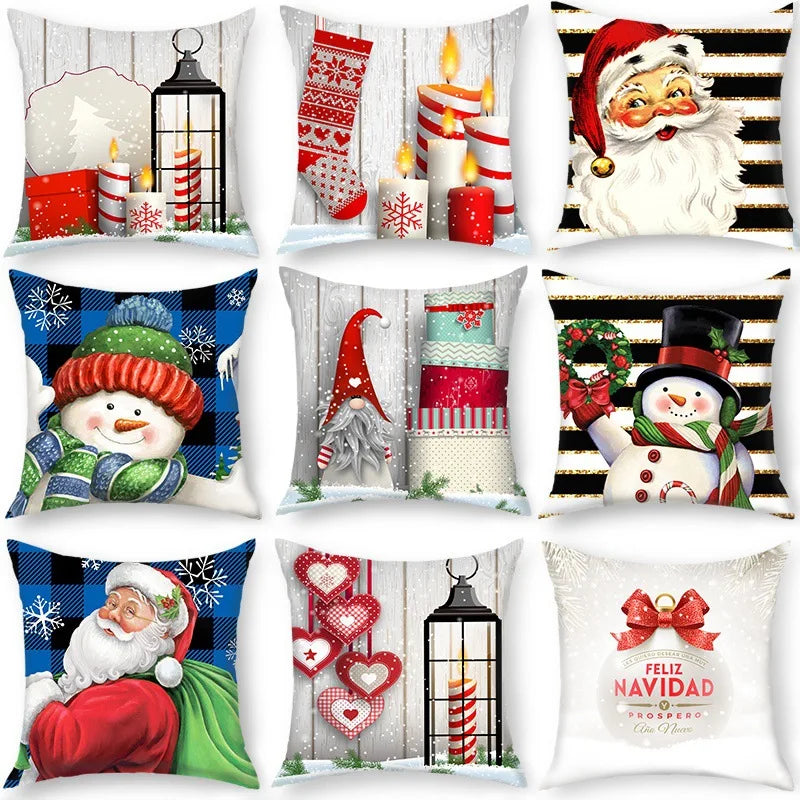 Afralia™ Christmas Nordic Sofa Pillowcase Living Room Office Decorations