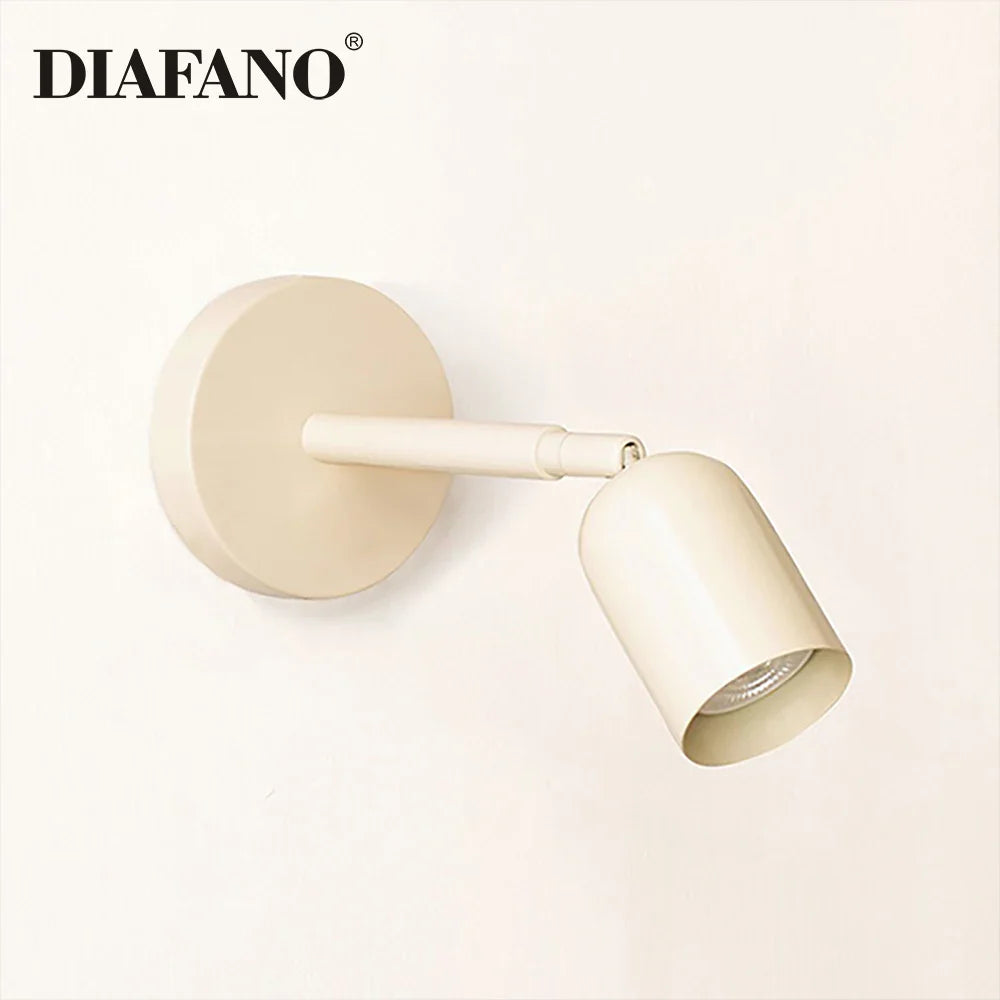 Afralia™ Adjustable GU10 LED Wall Sconce Modern Wall Light for Living Room & Bedroom