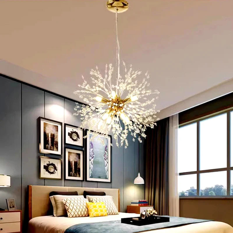 Afralia™ Modern Indoor Pendant Light Chandelier for Living Room Dining Room LED Ceiling Lamp