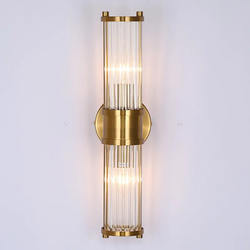 Afralia™ Glass Rod Wall Sconce Vanity Lights - Up/Down Wall Mounted Lamps