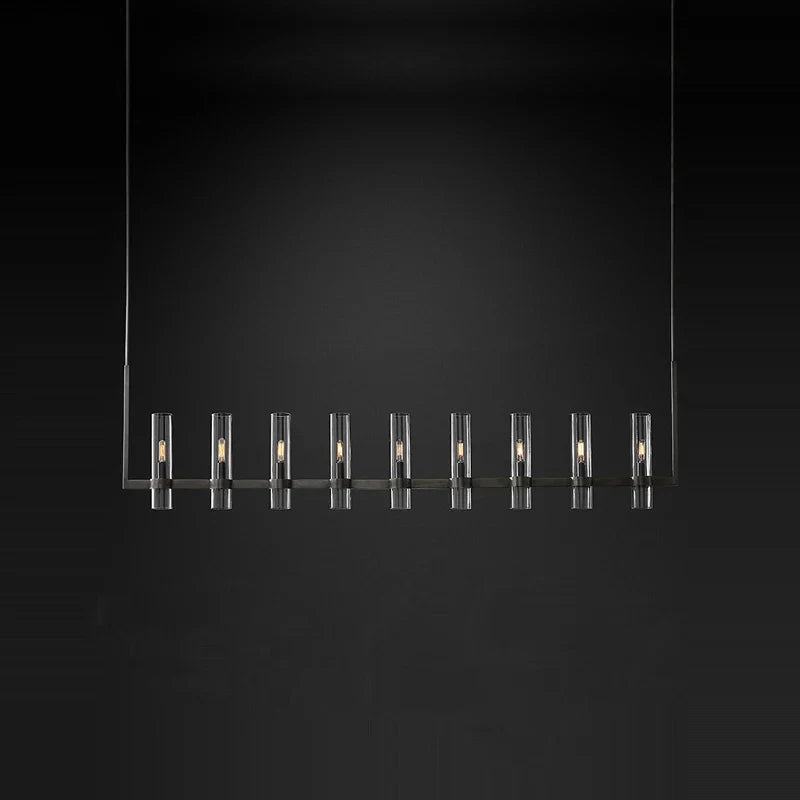 Afralia™ 2-Layer Chandelier Lighting - Vintage Gold Silver Black Hanging Lamps