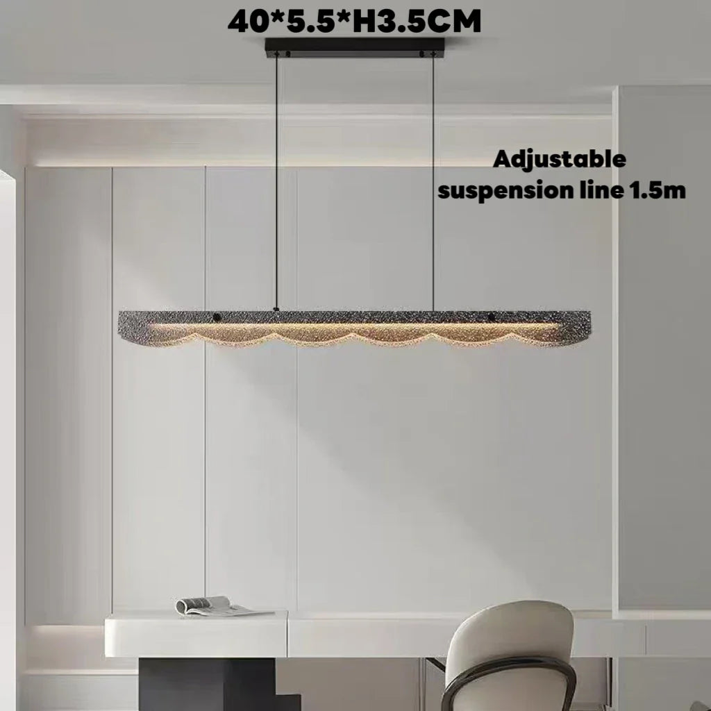 Afralia™ Modern Island Glass LED Chandeliers - High-End Luxury Design