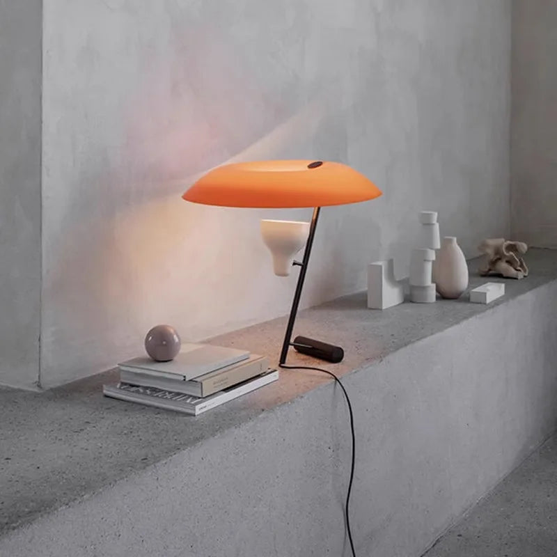 Afralia™ Modern LED Desk Lamp for Living Room Bedroom, Italian Home Decor Luminaria