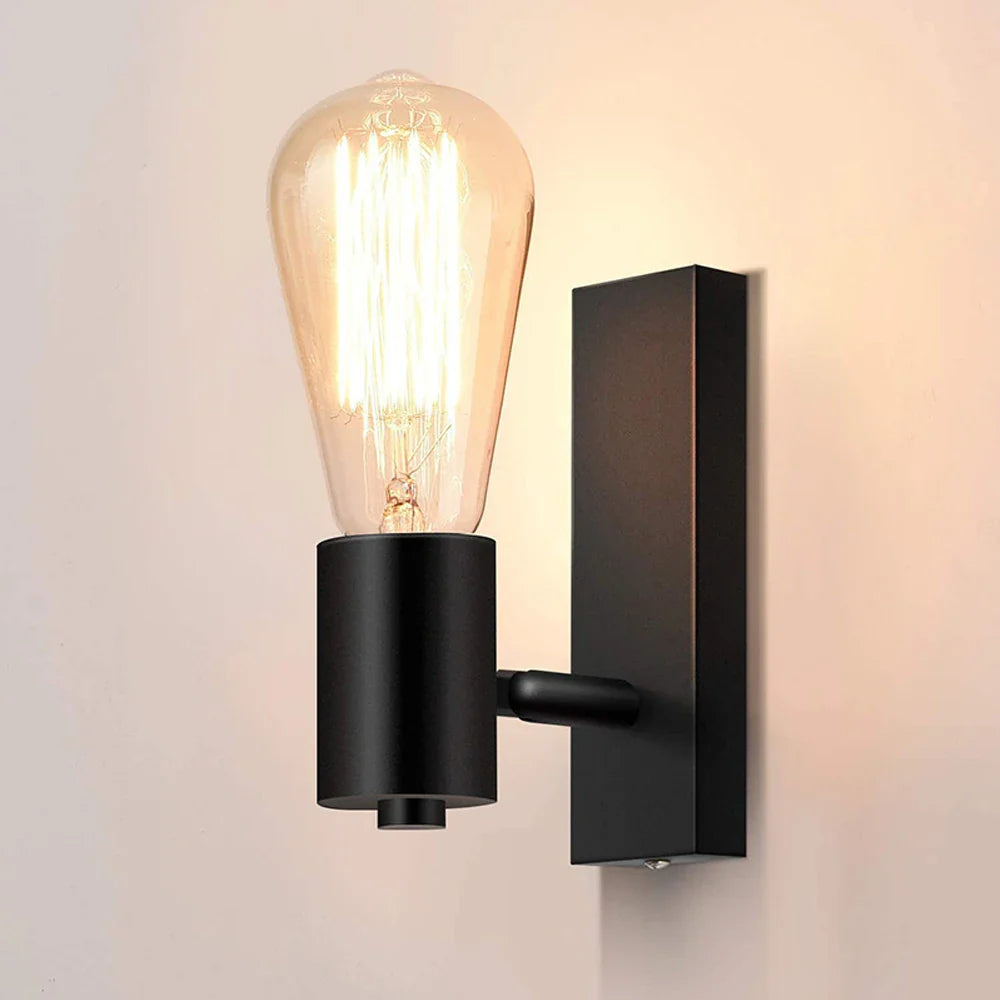 Afralia™ Modern LED E27 Wall Light Flexible Sconce Vintage Wall Lights Fixture for Bedroom