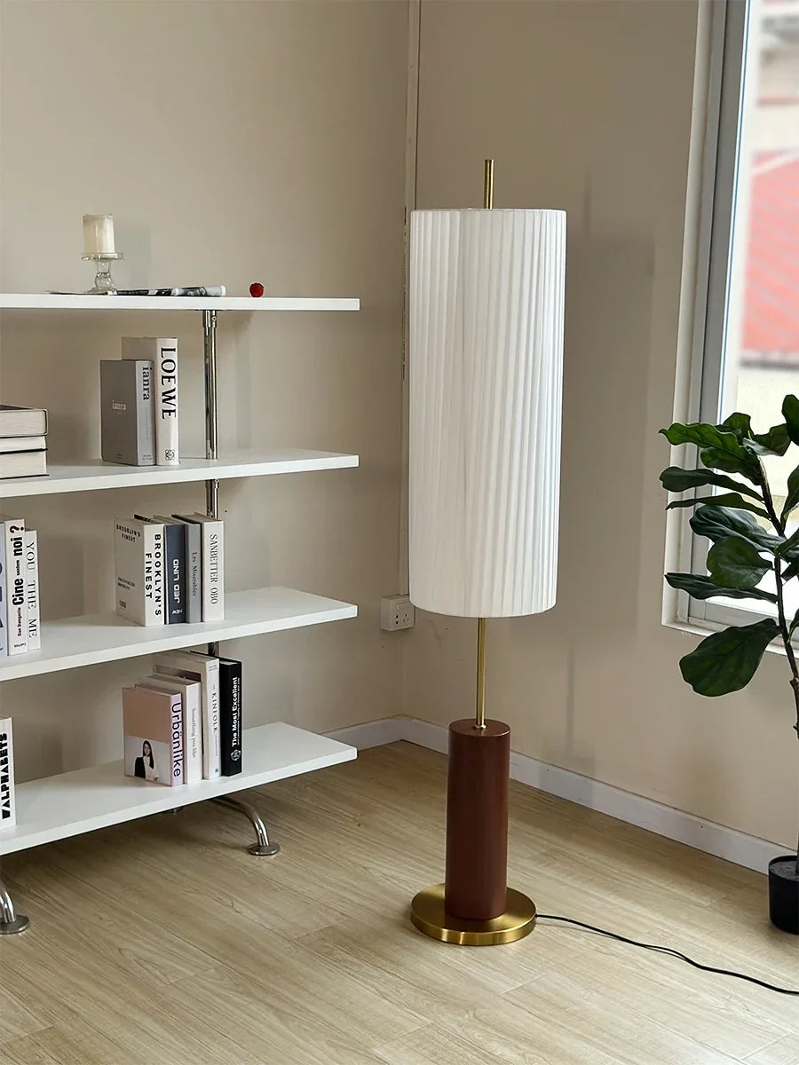 Afralia™ Zen Art LED Floor Lamp for Homestay Living & Bedroom