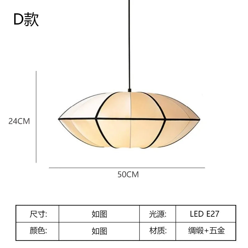 Afralia™ Wabi-sabi Medieval LED Pendant Light for Home Decor Living Room Bedroom