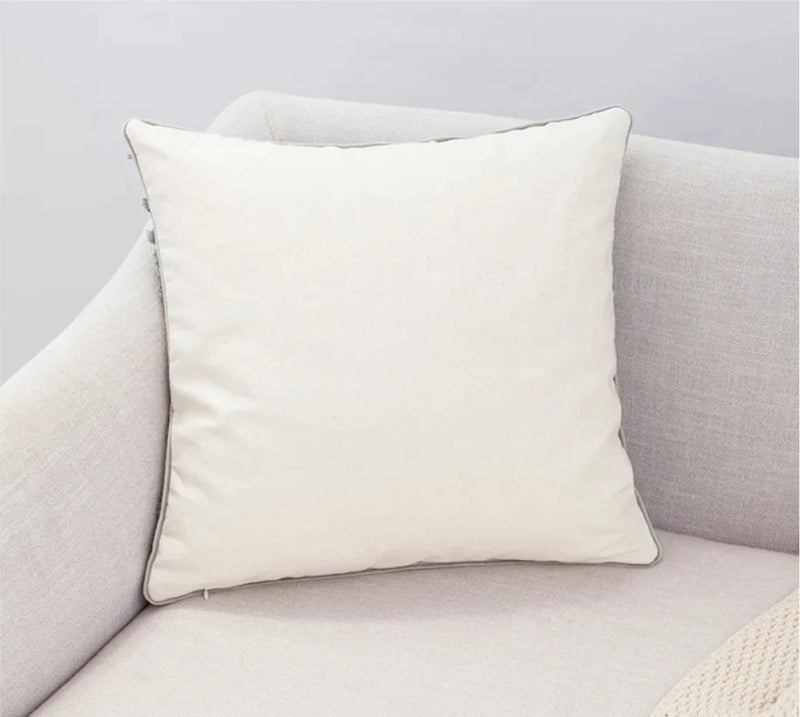 Afralia™ Striped Jacquard Linen Pillow Covers for Sofa Couch Bedroom Living Room