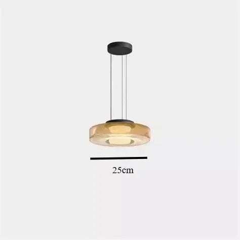 Afralia™ Medieval Spanish Glass Chandelier - Dining Table Ceiling Lighting Fixtures