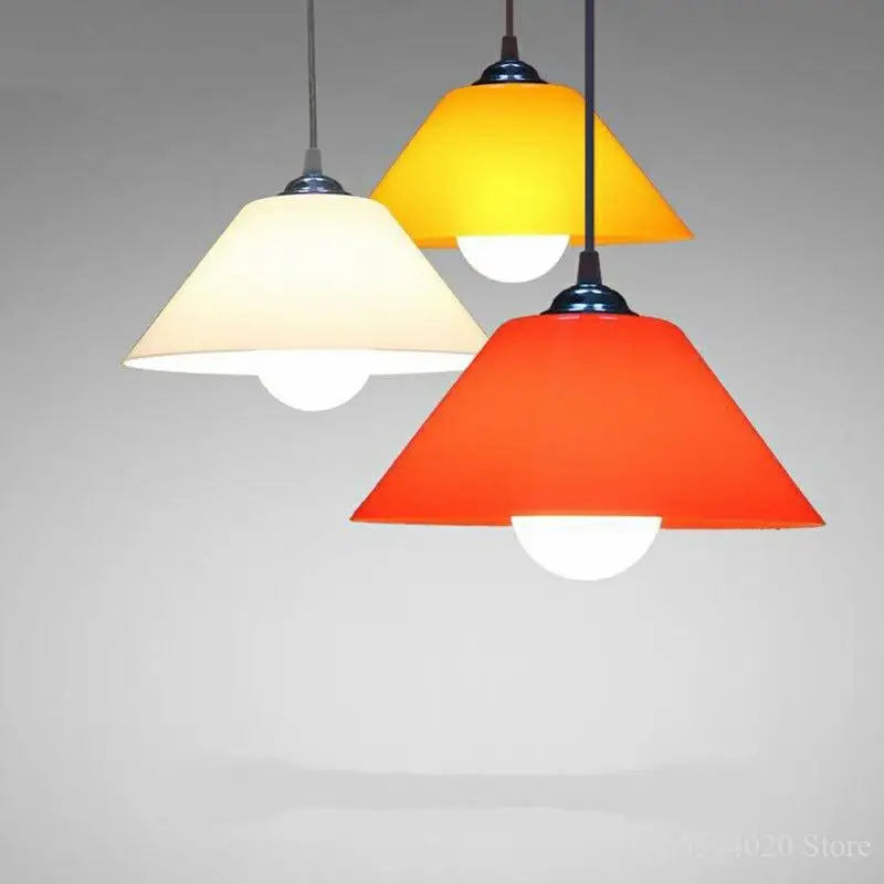 Afralia™ Nordic PVC Pendant Lights with LED Shades for Home Decor Lighting