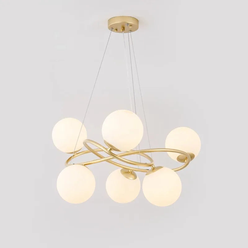 Afralia™ Modern LED Pendant Light Chandeliers for Living Room Dining Room Indoor Lighting