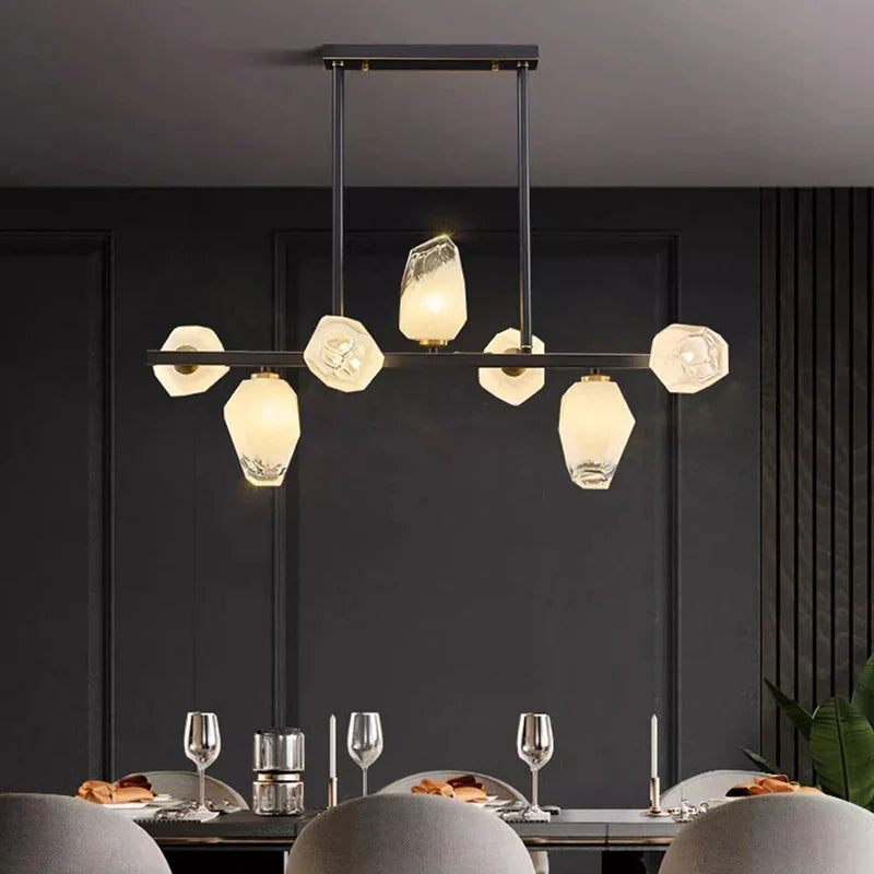 Afralia™ LED Pendant Light Chandeliers for Modern Home Decor Living Room Dining Room Lighting