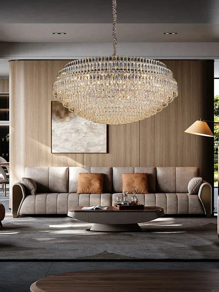 Afralia™ Crystal Chandelier Lights 2025: Luxury Modern Room Decoration