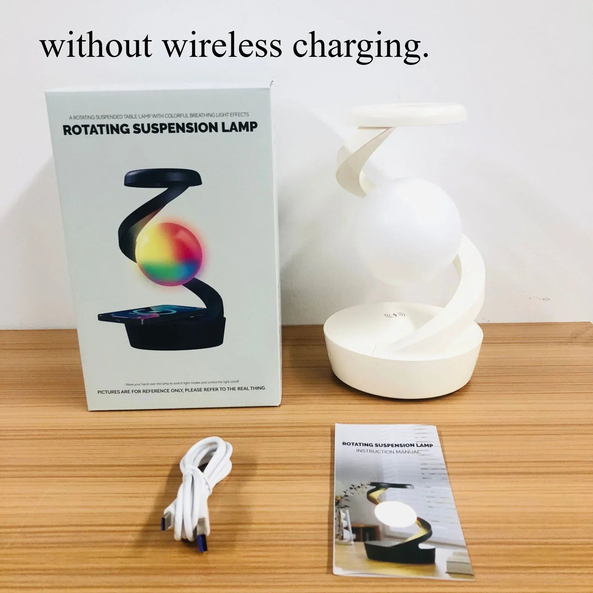 Afralia™ Sunset Rotating Wireless Night Light for Bedroom Atmosphere