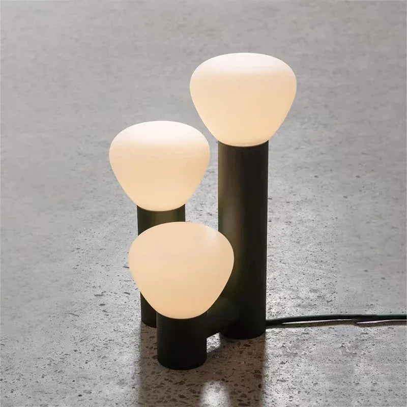 Afralia™ Glass Table Lamp: Nordic Modern Minimalist Design for Living Room, Coffee, Bedroom