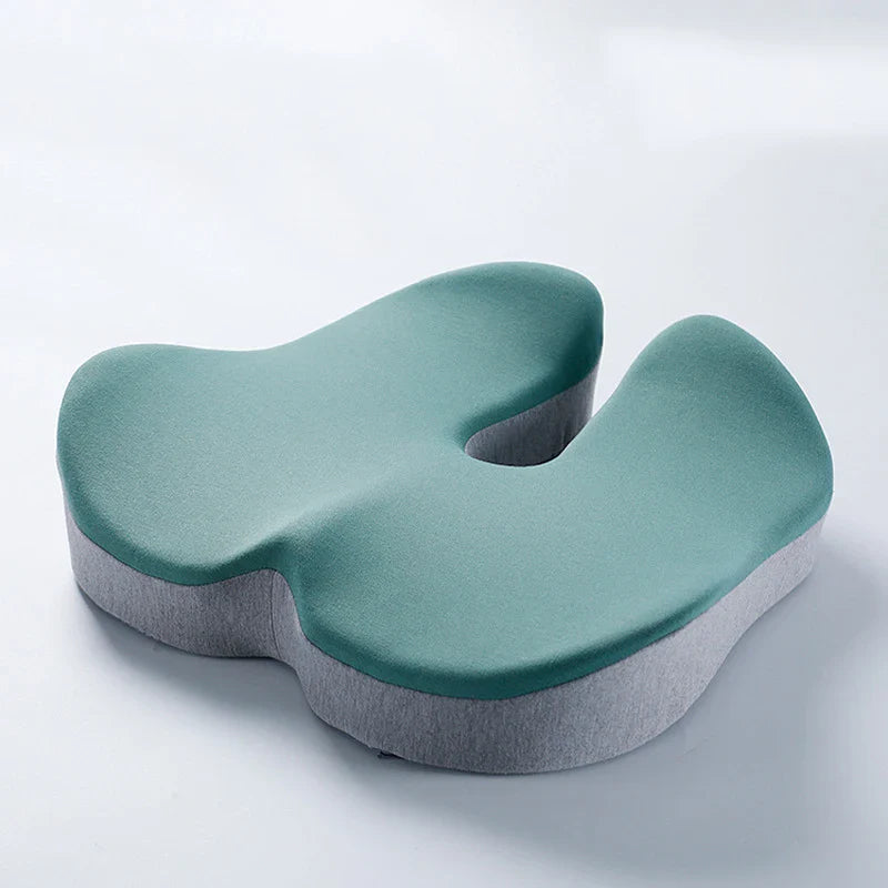 Afralia™ Rebound Memory Foam Office Chair Cushion for Beautiful Buttocks and Orthopedic Support