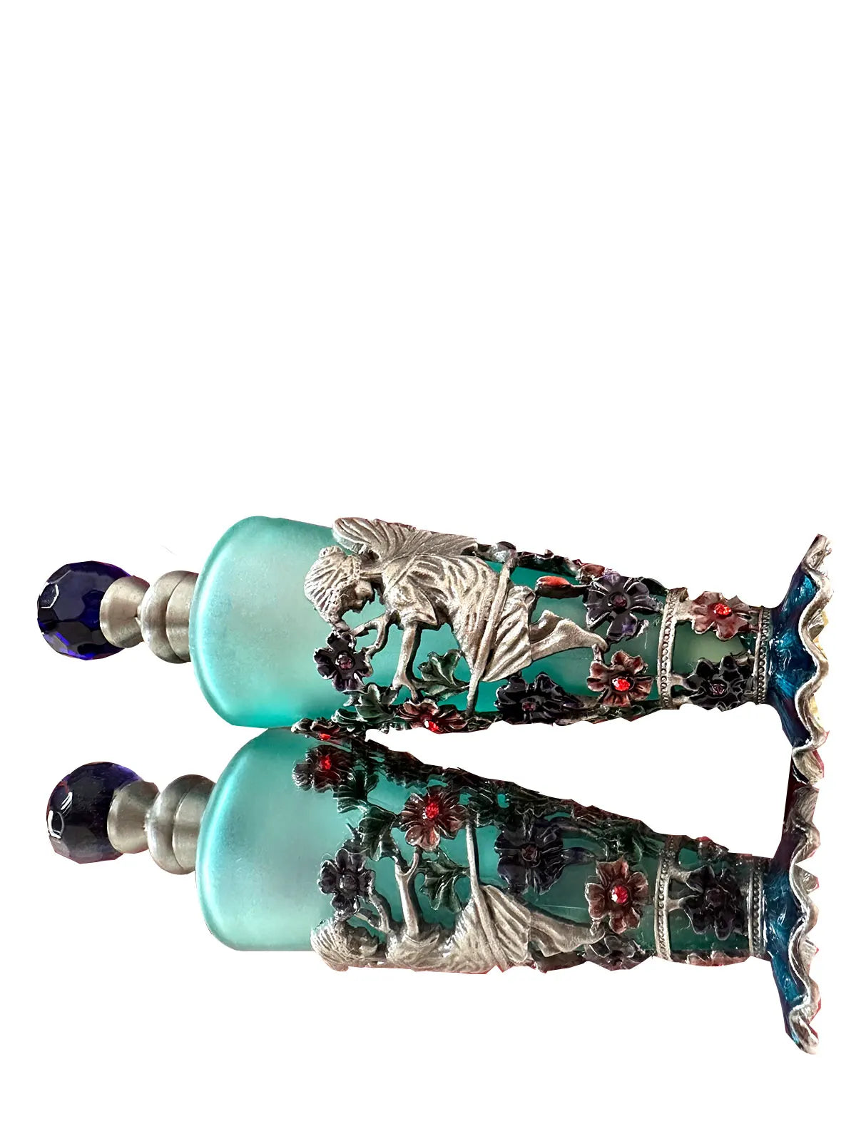 Afralia™ Retro 30ml Crystal Glass Perfume Bottle Essential Oil Gift Decoration