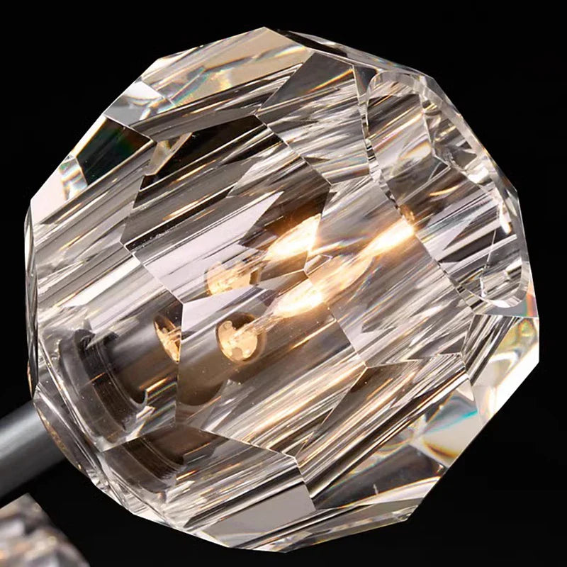 Afralia™ Crystal Chandelier Lights for Modern Kitchen Island Bar Decor