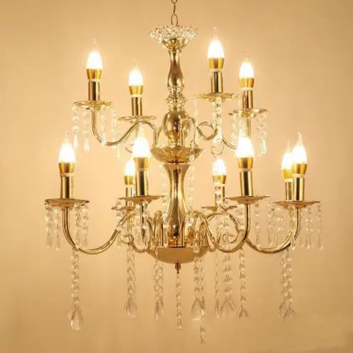 Afralia™ French Gold Iron Art Pendant Lantern for Wedding Pavilion Decoration