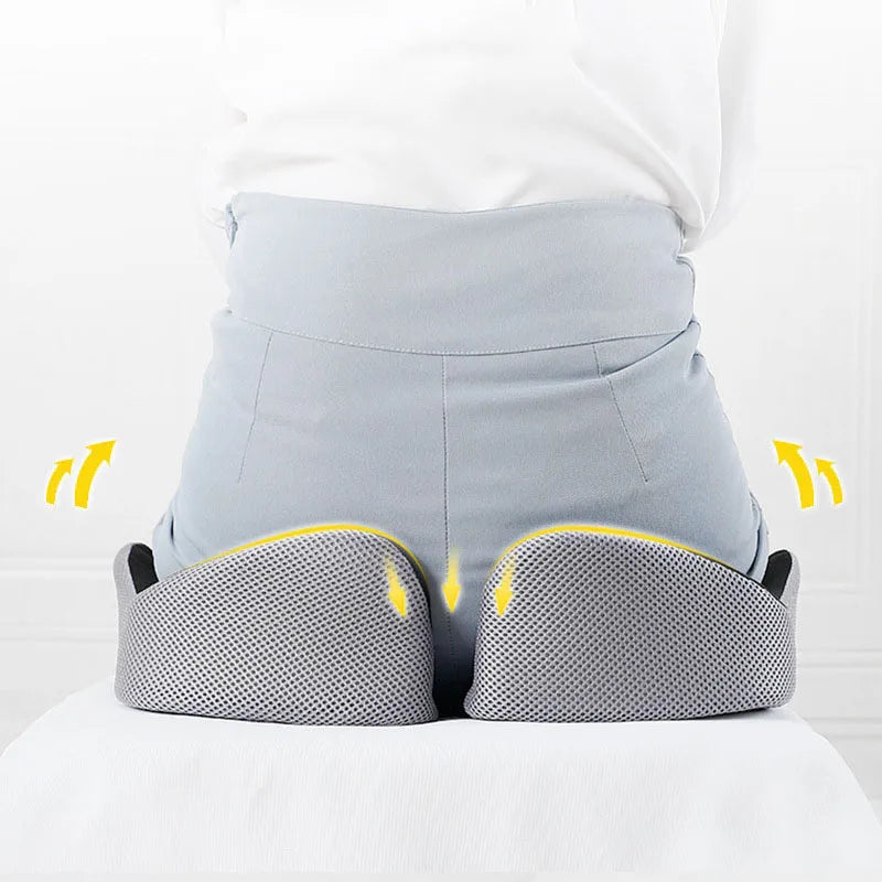 Afralia™ Rebound Memory Foam Office Chair Cushion for Beautiful Buttocks and Orthopedic Support