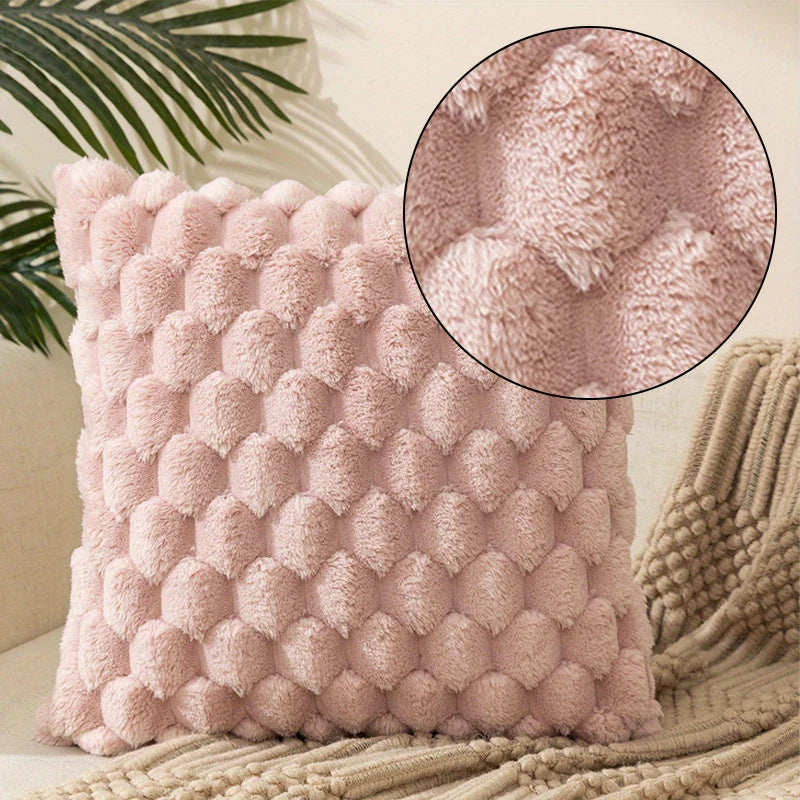 Afralia™ Knit Decorative Pillow Covers Soft Modern Cushion for Living Room Sofa