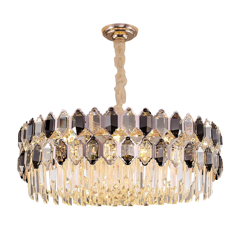Afralia™ Crystal Chandelier: Postmodern Living Room Dining Bedroom Lamp, Luxury & Creative