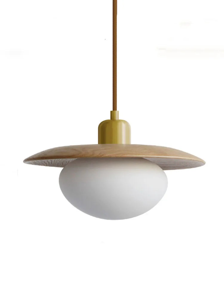 Afralia™ Cream Wind Pendant Lights LED E27 Minimalist Modern Fixtures for Kitchen Island