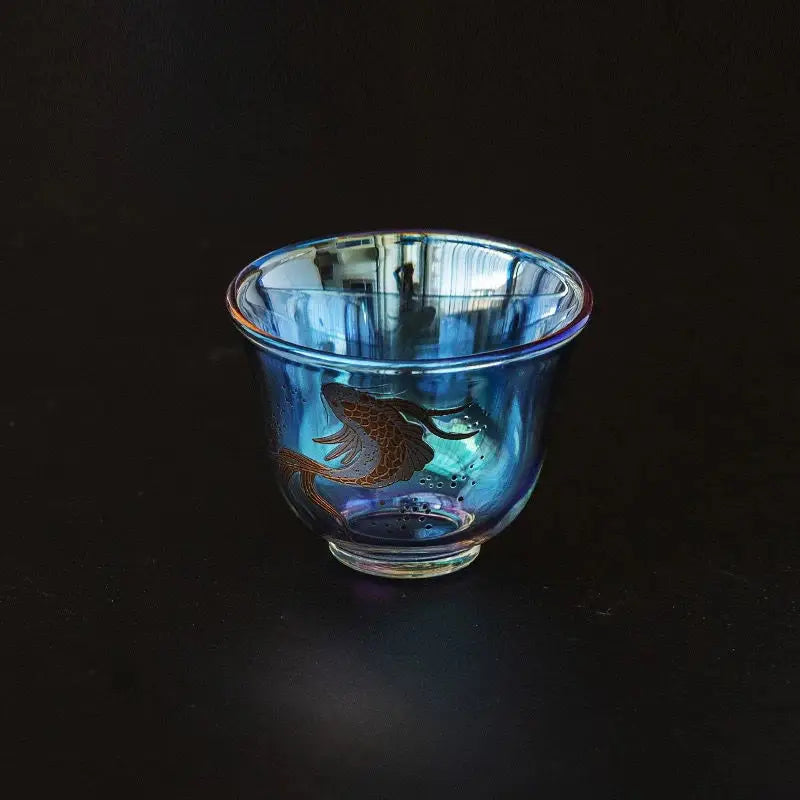 Afralia™ Colorful Enamel Glass Boiling Teapot - High Temp Resistant & Huan Colorful