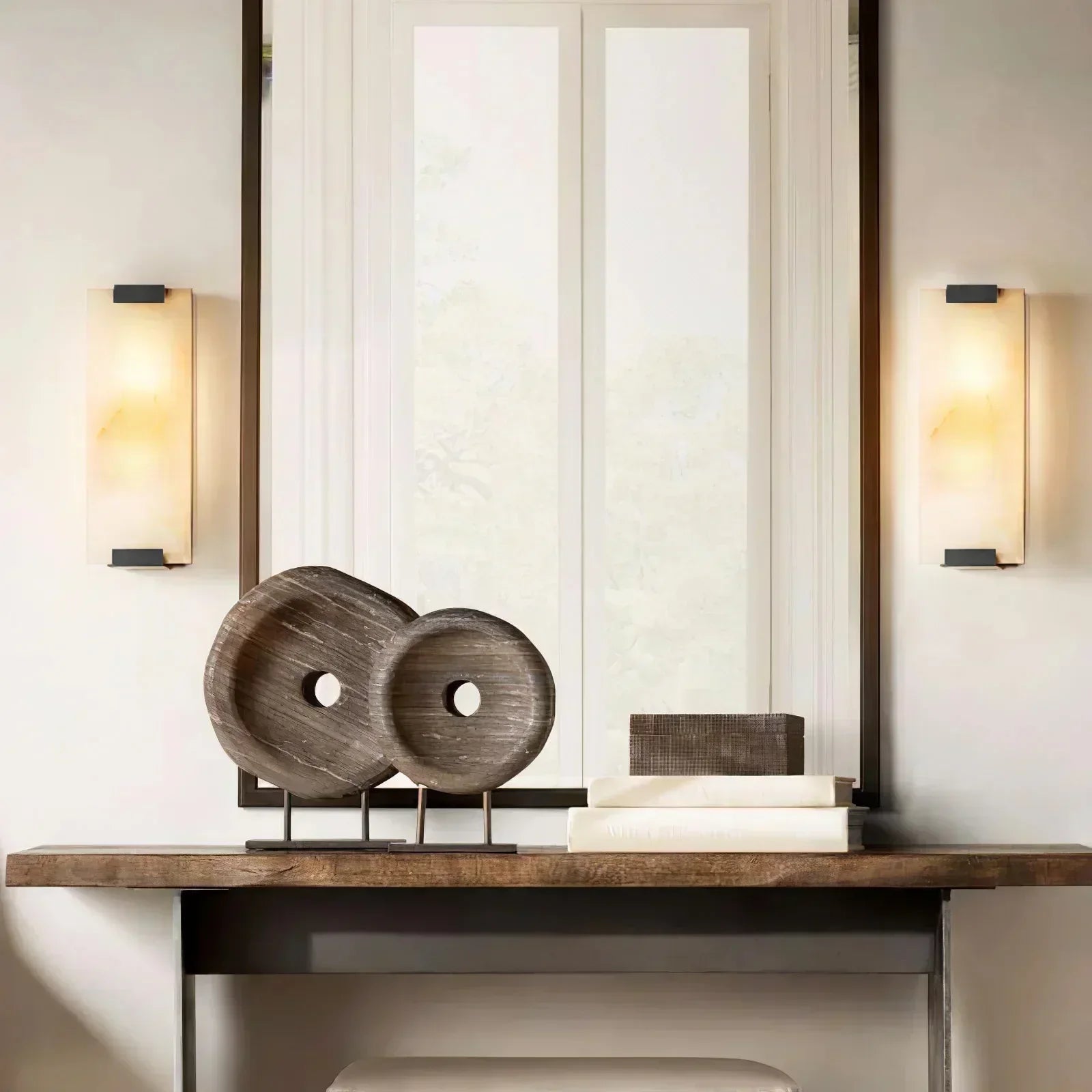 Afralia™ Marble Designer Hanging Wall Lamp for Modern Luxury Home Decor