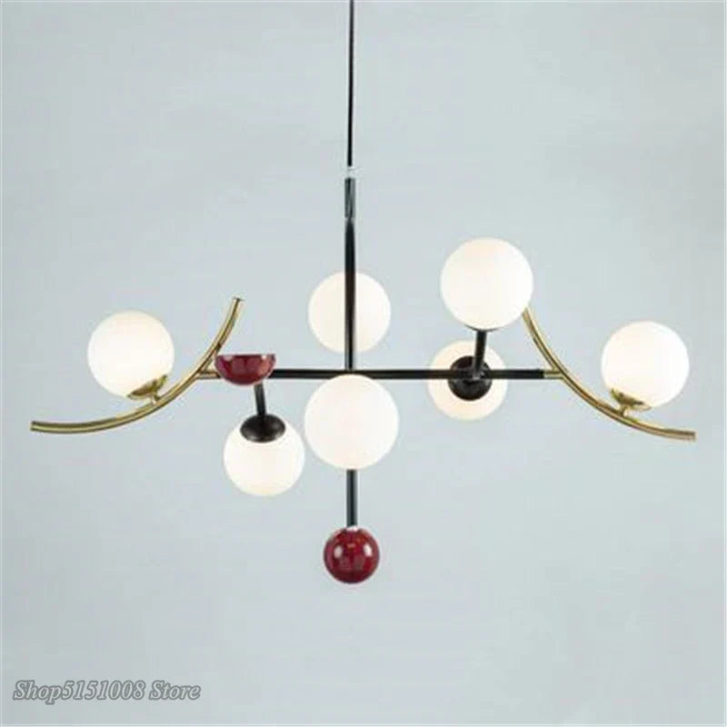 Afralia™ Modern Iron Pendant Lights for Home Decor and Lighting Fixtures