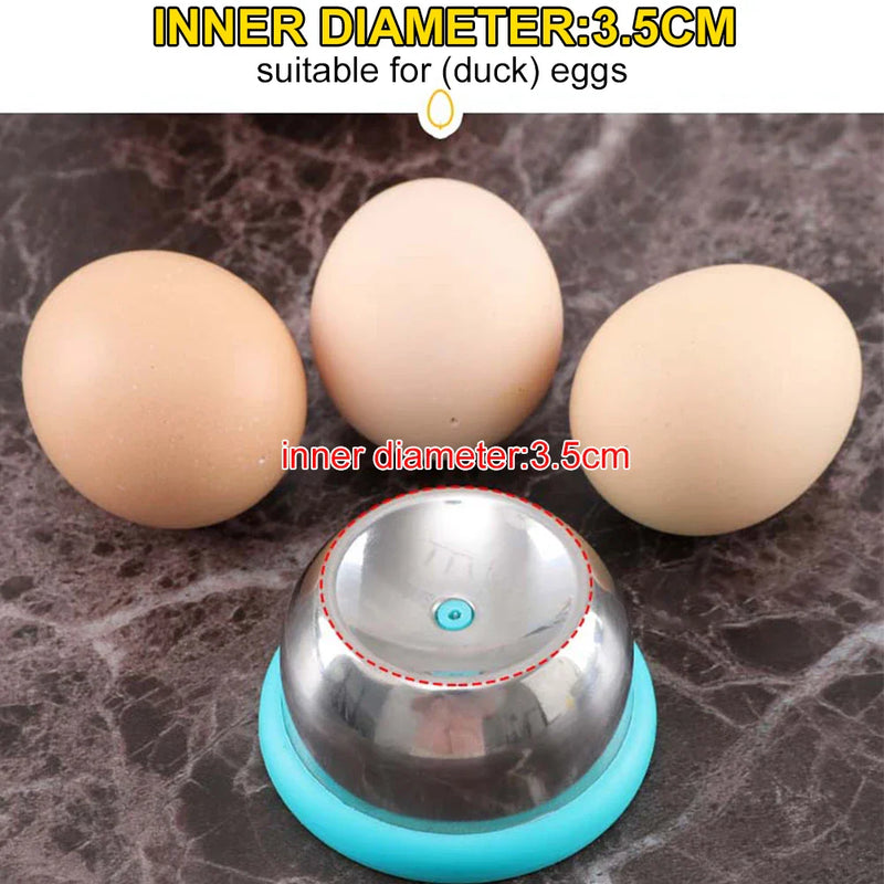 Afralia™ Stainless Steel Egg Piercer Hole Puncher Prickers Separator Kitchen Gadget